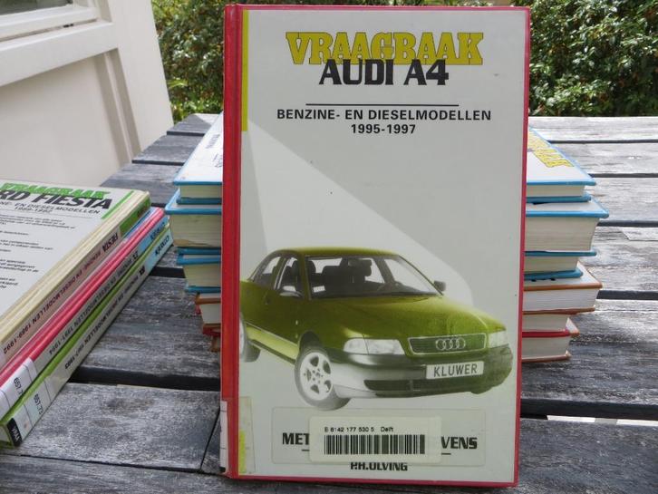 Vraagbaak Audi A4 benzine, Audi A4 V6, Audi A4 TDi af 1995, Auto diversen, Handleidingen en Instructieboekjes, Ophalen of Verzenden