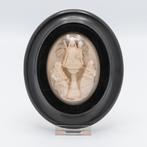 Meerschuim, reliëf Maria, 19e-eeuw, Antiek en Kunst, Antiek | Religie, Ophalen of Verzenden