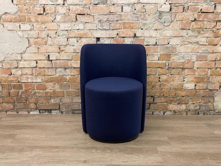 Palau Aril Richard Hutten blauw bij TheReSales, Huis en Inrichting, Fauteuils, Zo goed als nieuw, Stof, 50 tot 75 cm, Minder dan 75 cm