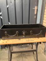 Gietijzeren plantenbak, Tuin en Terras, Bloembakken en Plantenbakken, Ophalen, Minder dan 60 cm, Rond, Zo goed als nieuw