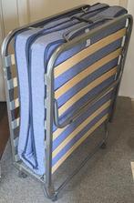 Opklapbed, Ophalen, Eenpersoons, Blauw, 190 cm of minder