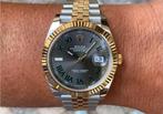 Rolex datejust 41 winbledon 126333 breitling omega full set, Staal, Polshorloge, Ophalen of Verzenden, Zo goed als nieuw