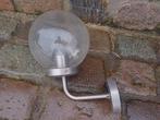 Buitenlamp met glazen bol, Ophalen of Verzenden, Gebruikt