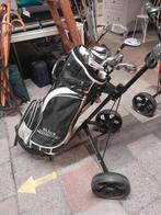 Golfkar met 10 sticks, Sport en Fitness, Golf, Gebruikt, Ophalen of Verzenden, Tas