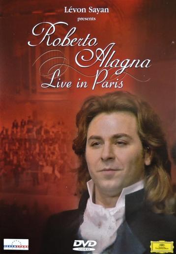 DVD! - Roberto Alagna Live in Paris - Deutsche Grammophon beschikbaar voor biedingen