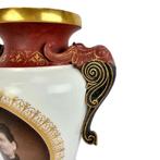 Antieke Porseleinen Vaas met Afbeelding Vintage Porselein, Antiek en Kunst, Antiek | Porselein, Ophalen of Verzenden