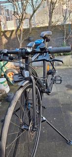 Stoere jongens fiets "Fast city bike Elops zwart", Versnellingen, Zo goed als nieuw, Decathlon, Ophalen