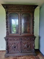 Antieke kast, handgemaakt houtsnijwerk, Antiek en Kunst, Ophalen