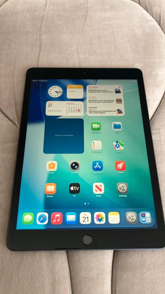 iPad 8e gen. 32GB WiFi, Computers en Software, Apple iPads, Zo goed als nieuw, Apple iPad, Wi-Fi, 10 inch, 32 GB, Zwart, Ophalen