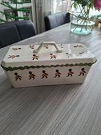 Oude aardewerk cakedoos, Schramberg keramiek, Antiek en Kunst, Antiek | Servies los, Ophalen of Verzenden