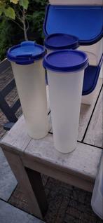 Tupperware Bakken en Bussen - Alles in 1 Koop!, Huis en Inrichting, Keuken | Tupperware, Ophalen of Verzenden, Gebruikt, Blauw