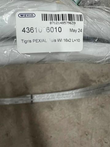 Gratis gebruikte Wavin Tigris PEX/AL buis – 16x2 mm beschikbaar voor biedingen