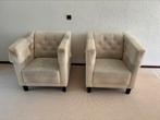 Twee fauteuils opknappers, Huis en Inrichting, Stoelen, Ophalen, Zo goed als nieuw, Wit, Twee