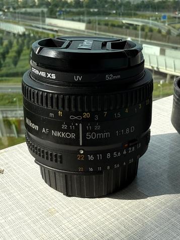 Nikon 50mm portret lens beschikbaar voor biedingen