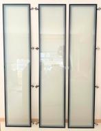 Ikea Pax deur Zwartbruin Melkglas Fevik 50x229 3st., Ophalen, Minder dan 80 cm, 215 cm of meer, Binnendeur