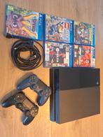 PlayStation 4 met 2 controllers en 5 games, Spelcomputers en Games, Spelcomputers | Sony PlayStation 4, Ophalen, Met 2 controllers