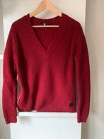 G-star wmn gebreide trui sweater knit V-hals maat S Rood, Maat 38/40 (M), Ophalen of Verzenden, Rood, G-STAR RAW