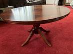 Ronde houten salontafel, Ophalen, Gebruikt, 50 tot 100 cm, Klassiek