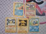 Vintage rare pokemonkaarten van verschillende series, Ophalen of Verzenden, Zo goed als nieuw, Meerdere kaarten
