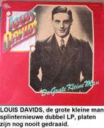splinternieuwe dubbel LP van LOUIS DAVIDS, de grote kleine m, Cd's en Dvd's, Vinyl | Nederlandstalig, Levenslied of Smartlap, Ophalen