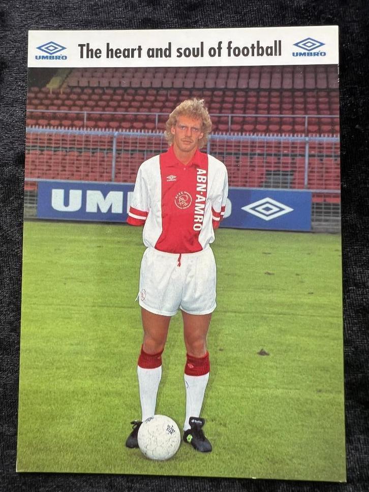 TARJETA DE FUTBOL AFC AJAX, Verzamelen, Sportartikelen en Voetbal, Nieuw, Poster, Plaatje of Sticker, Ajax, Ophalen of Verzenden