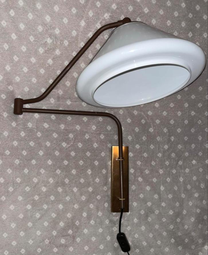 Vintage  Dijkstra Scissor Wandlamp, Huis en Inrichting, Lampen | Wandlampen, Gebruikt, Metaal, Ophalen of Verzenden
