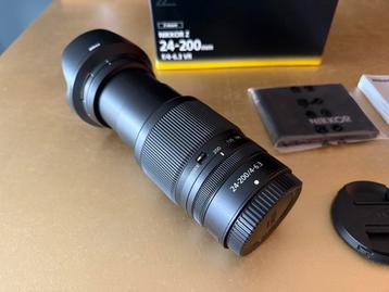 Nikon Nikkor Z 24-200mm f/4-6.3 VR Lens - in nieuwstaat beschikbaar voor biedingen