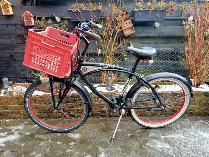 Cortina Cruiser 24 inch jongensfiets - 3 versnellingen, Fietsen en Brommers, Fietsen | Jongens, Gebruikt, 24 inch, Versnellingen