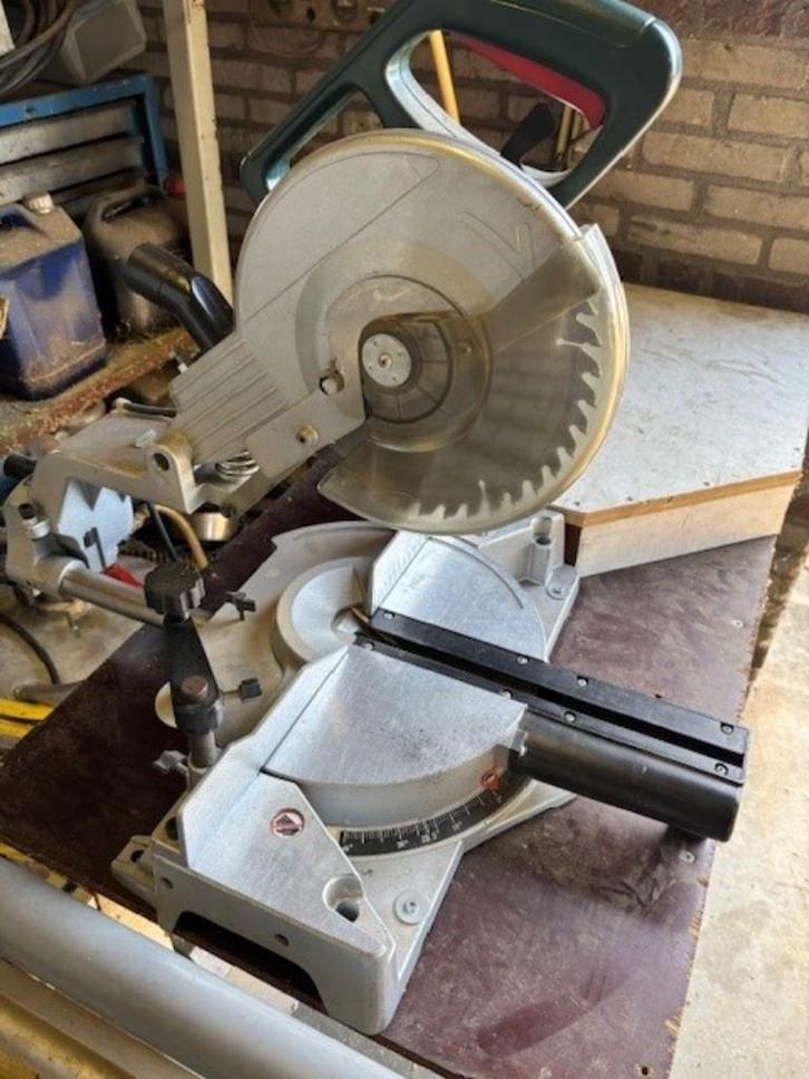 2340. Afkortzaag / verstekzaag, Doe-het-zelf en Verbouw, Gereedschap | Zaagmachines, Gebruikt, Ophalen