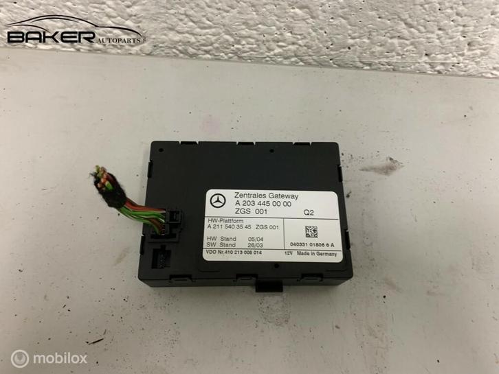 Gateway module Mercedes C-klasse W203 ('00-'07) A2034450000, Auto-onderdelen, Elektronica en Kabels, Mercedes-Benz, Gebruikt, Ophalen of Verzenden