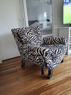 Zebra stoel, Huis en Inrichting, Fauteuils, Ophalen, Gebruikt, 100 tot 125 cm