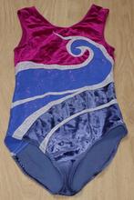 Turnpakje ZGAN Maat 152/158 11/12 jaar (Blauw/Paars), Sport en Fitness, Blauw, Ophalen of Verzenden, Zo goed als nieuw, Turnpak(je)