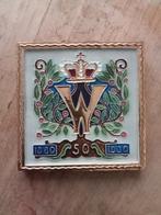 Vintage Tegel jubileum Wilhelmina 1880-1930, Ophalen of Verzenden