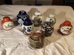 Gember potten en delfsblauwe schaaltjes, Antiek en Kunst, Antiek | Keramiek en Aardewerk, Ophalen