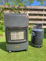 Sun heat gaskachel mobiel incl. gevulde gasfles, Huis en Inrichting, Kachels, Ophalen, Gebruikt, Gas, Vrijstaand