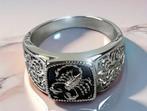 Ring Tibet zilver glans 'Schorpioen' M- 19 ongedragen NIEUW, Sieraden, Tassen en Uiterlijk, Ringen, 19 tot 20, Nieuw, Ophalen of Verzenden