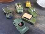Matchbox & Corgi militaire voertuigen jaren 70 tank gebruikt, Ophalen of Verzenden, Gebruikt