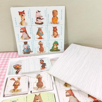 Vintage fabeltjeskrant lotto spel J. Van Brunschot jaren 70 beschikbaar voor biedingen