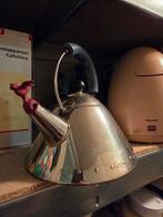 Fluitketel Alessi met vogeltje, 1 tot 2 liter, Ophalen of Verzenden, Zo goed als nieuw