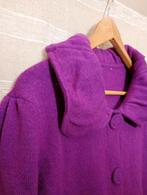 paars zacht wollen vestje met mohair M, Kleding | Dames, Unknown, Verzenden, Zo goed als nieuw, Paars