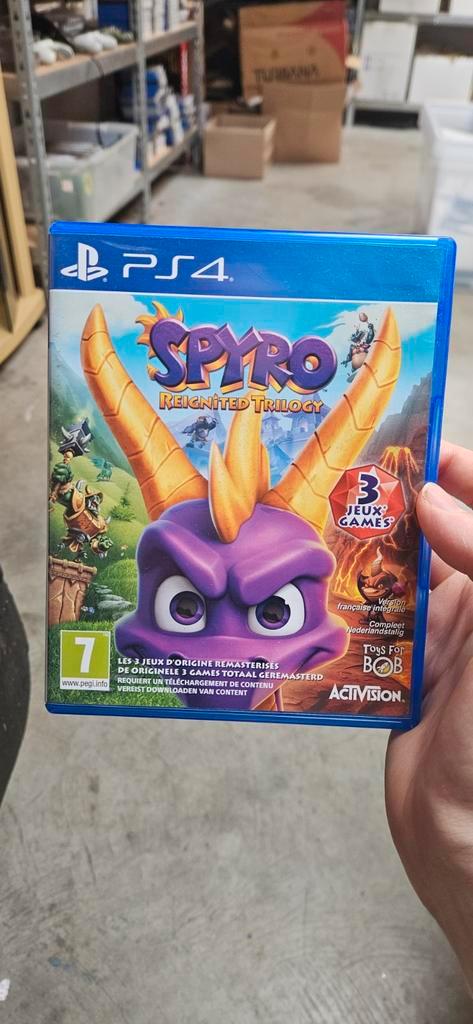 Spyro Reignited Trilogy - PS4, Spelcomputers en Games, Games | Sony PlayStation 4, Zo goed als nieuw, Platform, 1 speler, Vanaf 7 jaar