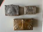 Art nouveau doosjes drie stuks, Ophalen of Verzenden