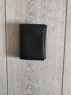 Stoere leren portemonnee, Ophalen of Verzenden, Zo goed als nieuw, Zwart, Leer