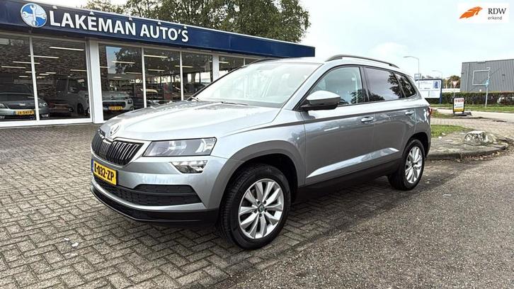 Skoda Karoq 1.0 TSI Ambition Business Silverline Huurkoop In, Auto's, Skoda, Bedrijf, Te koop, Karoq, ABS, Adaptive Cruise Control