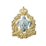 Canadese Capbadge (baretembleem) Regiment De Maisonneuve, Verzamelen, Militaria | Tweede Wereldoorlog, Ophalen of Verzenden, Landmacht