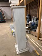 Echt Marmeren Zuil - Groot & Zwaar wit calacatta, Huis en Inrichting, Woonaccessoires | Zuilen en Pilaren, Ophalen, Zo goed als nieuw