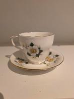Vintage Duchess Bone China Theekop en Schotel, Ophalen of Verzenden