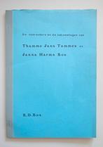 Thamme Jans Tammes en Janna Harms Bos, Zie beschrijving, Ophalen, 20e eeuw of later, Gelezen