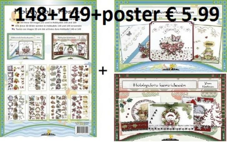 Diverse hobbydols, Hobby en Vrije tijd, Kaarten | Zelf maken, Gebruikt, Overige typen, Overige thema's, Ophalen of Verzenden