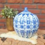 Vintage Chinese pompoenvormige gemberpot H 26 cm, Antiek en Kunst, Antiek | Keramiek en Aardewerk, Ophalen of Verzenden